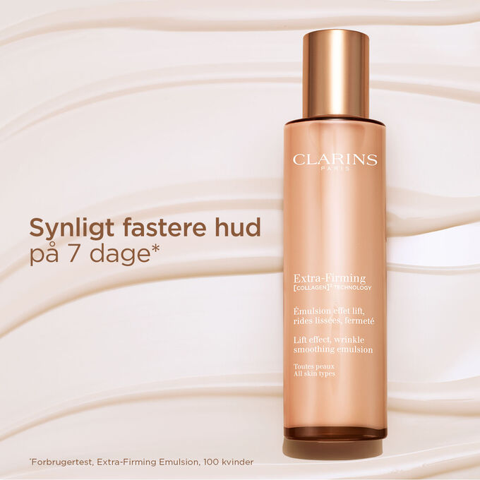 Packshot of the Extra Firming emulsion to illustrate the visible skin firming effect.