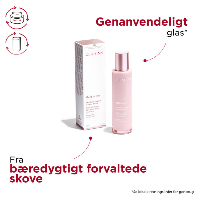Multi-Active Emulsion pack fra bæredygtigt forvaltede skove
