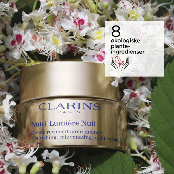 Nutri-Lumière Night Cream med 8 økologiske planteingredienser