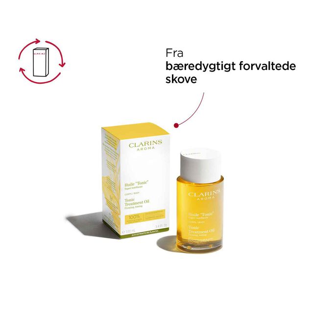 Tonic Treatment Oil pack fremstillet fra bæredygtigt forvaltede skove