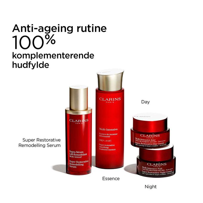 Super-Restorative anti-ageing routine with Remodelling Serum, Essence, Day and Night creams