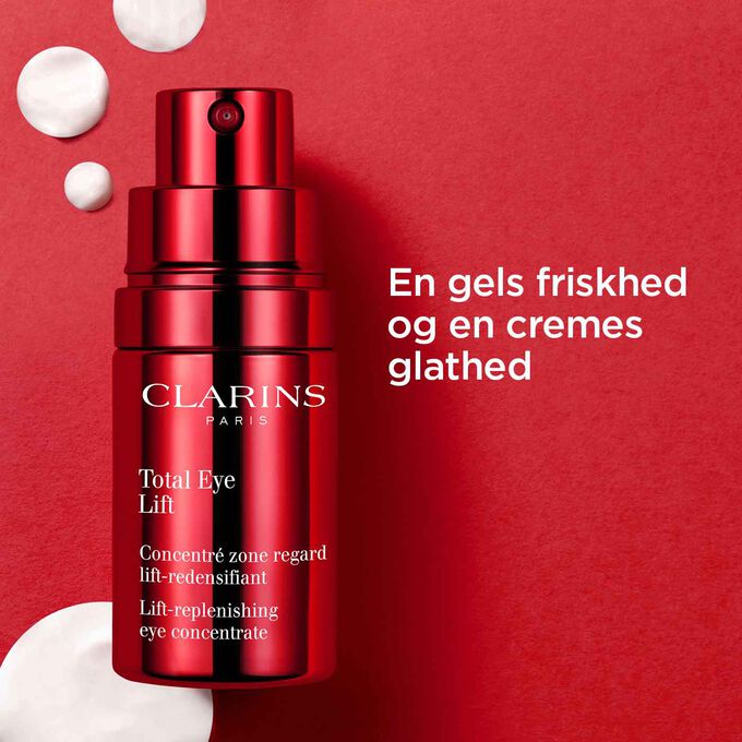 Total Eye Lift frisk gel- og glat cremetekstur