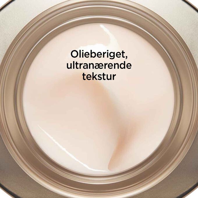 Nutri-Lumière Night Cream olieberiget, ultranærende tekstur