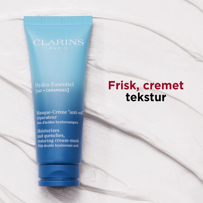 Hydra Essentiel Mask med frisk og cremet tekstur.