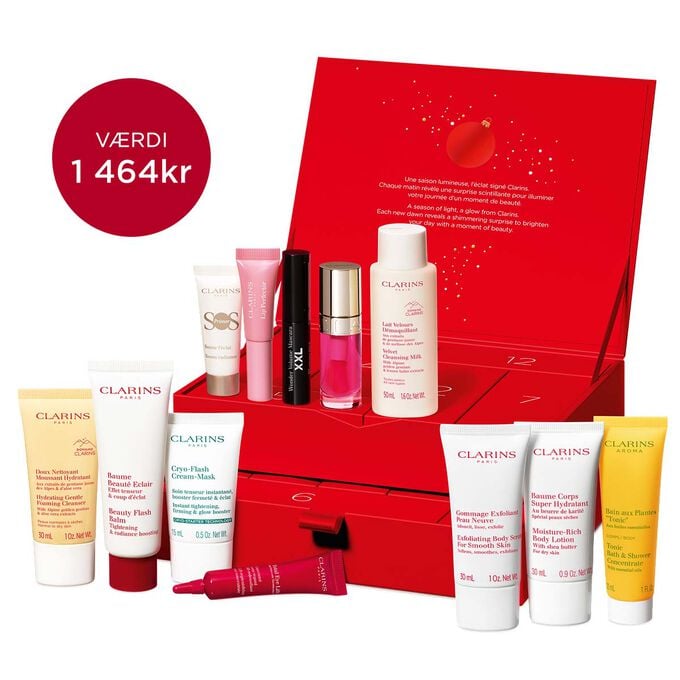 Clarins 12 Day Advent Calendar Clarins 12 Day Advent Calendar