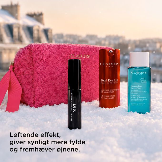 Produktbillede af Clarins Men jules&aelig;t med pleje, der fugter, renser og beroliger t&oslash;r eller sensitiv hud