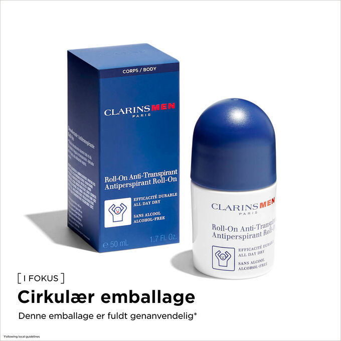 Antiperspirant Deo Roll-On Clarins Men