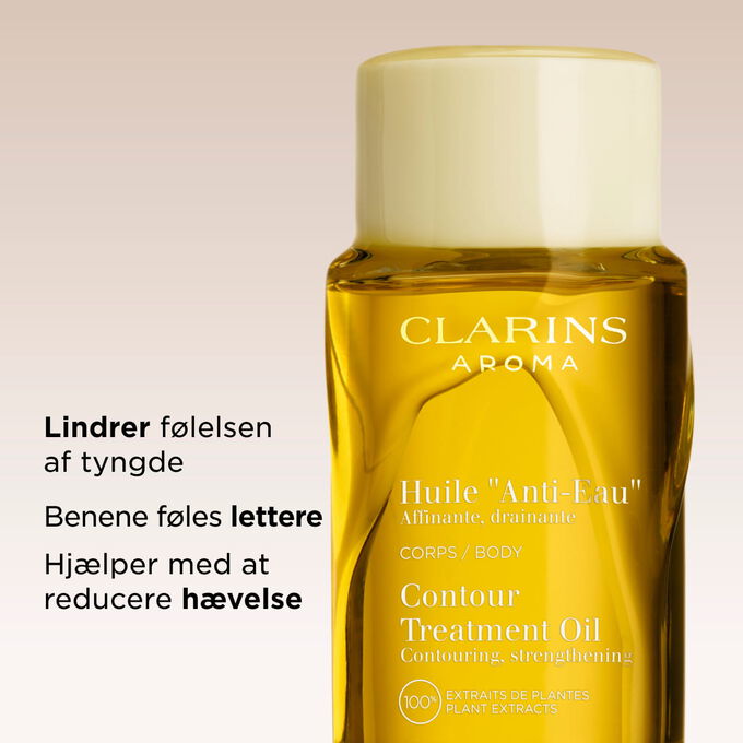 Brug denne olie mod v&aelig;skeophobning til at lindre f&oslash;lelsen af tunge ben og efterlade dine ben med en lettere og mindre h&aelig;vet fornemmelse.