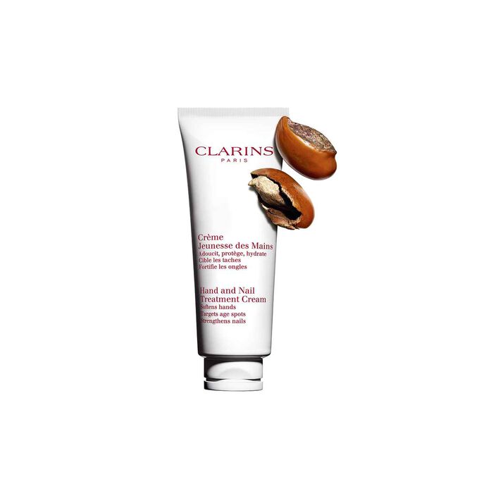 Hand and Nail Treatment Cream packshot med ingrediens