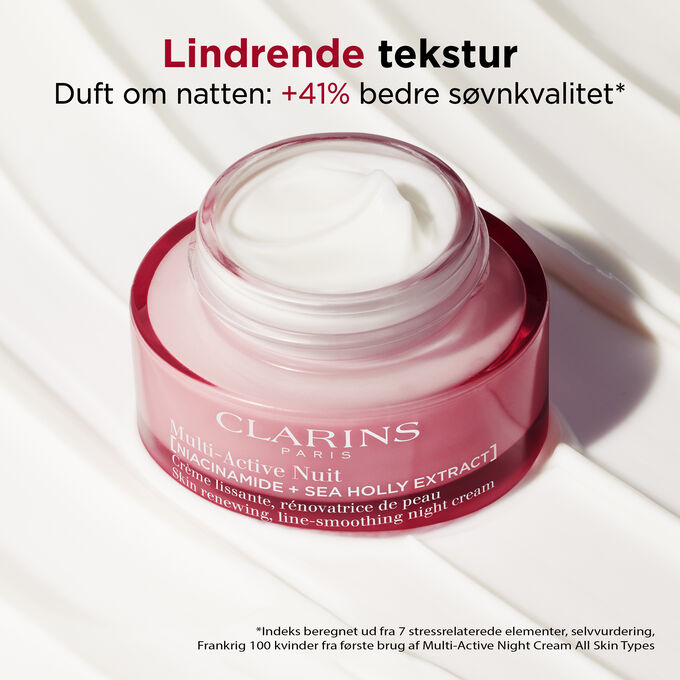 Multi-Active night cream All Skin Types olieagtig tekstur