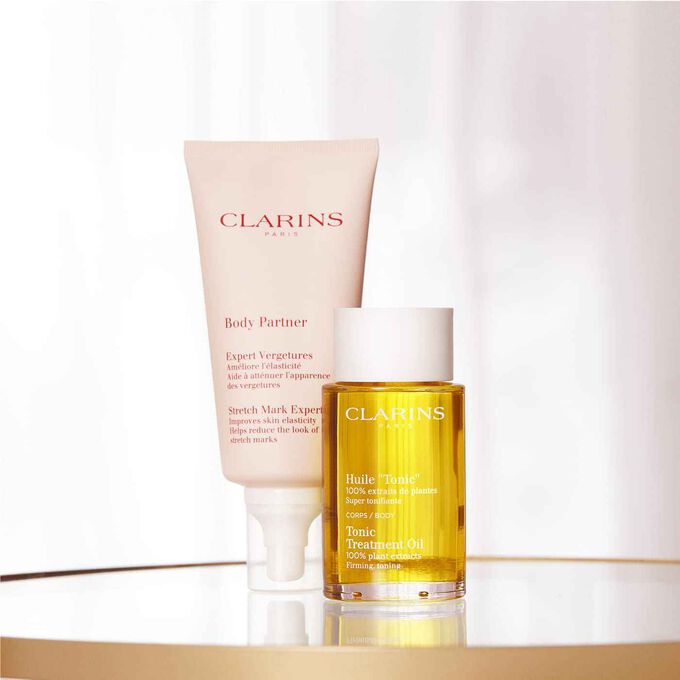 Tonic Treatment Oil close-up pack og aromatisk duft