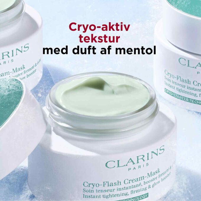Cryo-Flash Mask med cryo-aktiv tekstur
