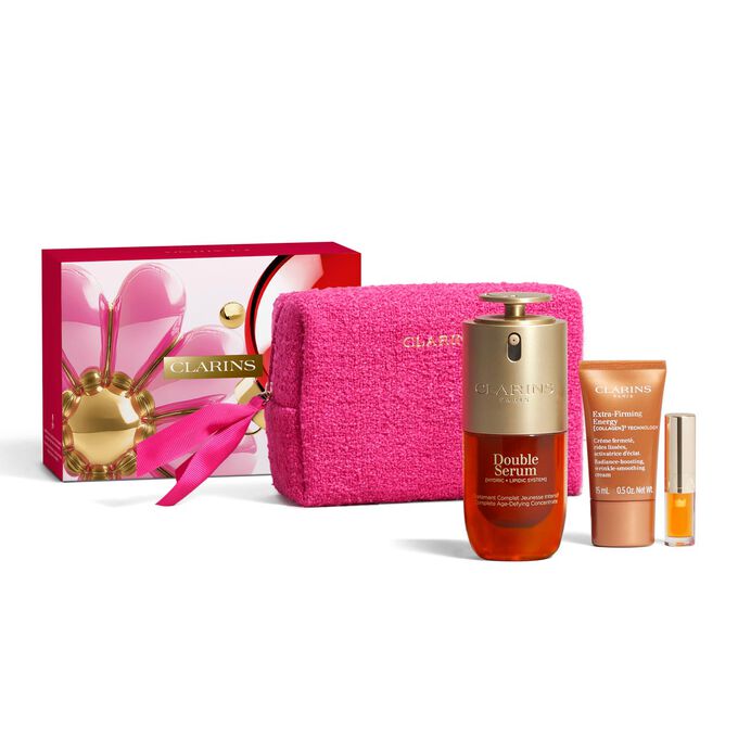 Age-Control hudplejes&aelig;t - Clarins Double Serum &amp; Extra-Firming Energy