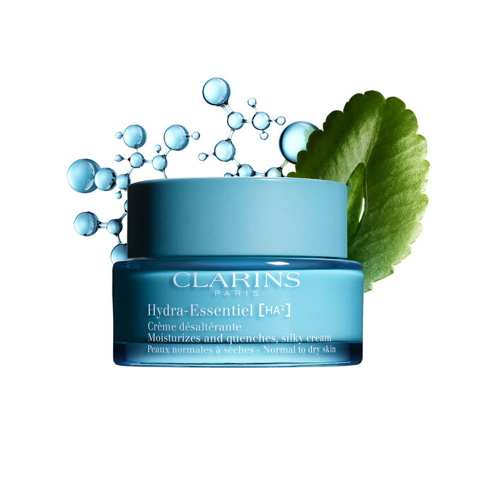 Hydra Essentiel Day Cream packshot med ingrediens