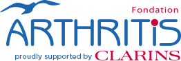 Fondation Arthritis proudly supported by Clarins