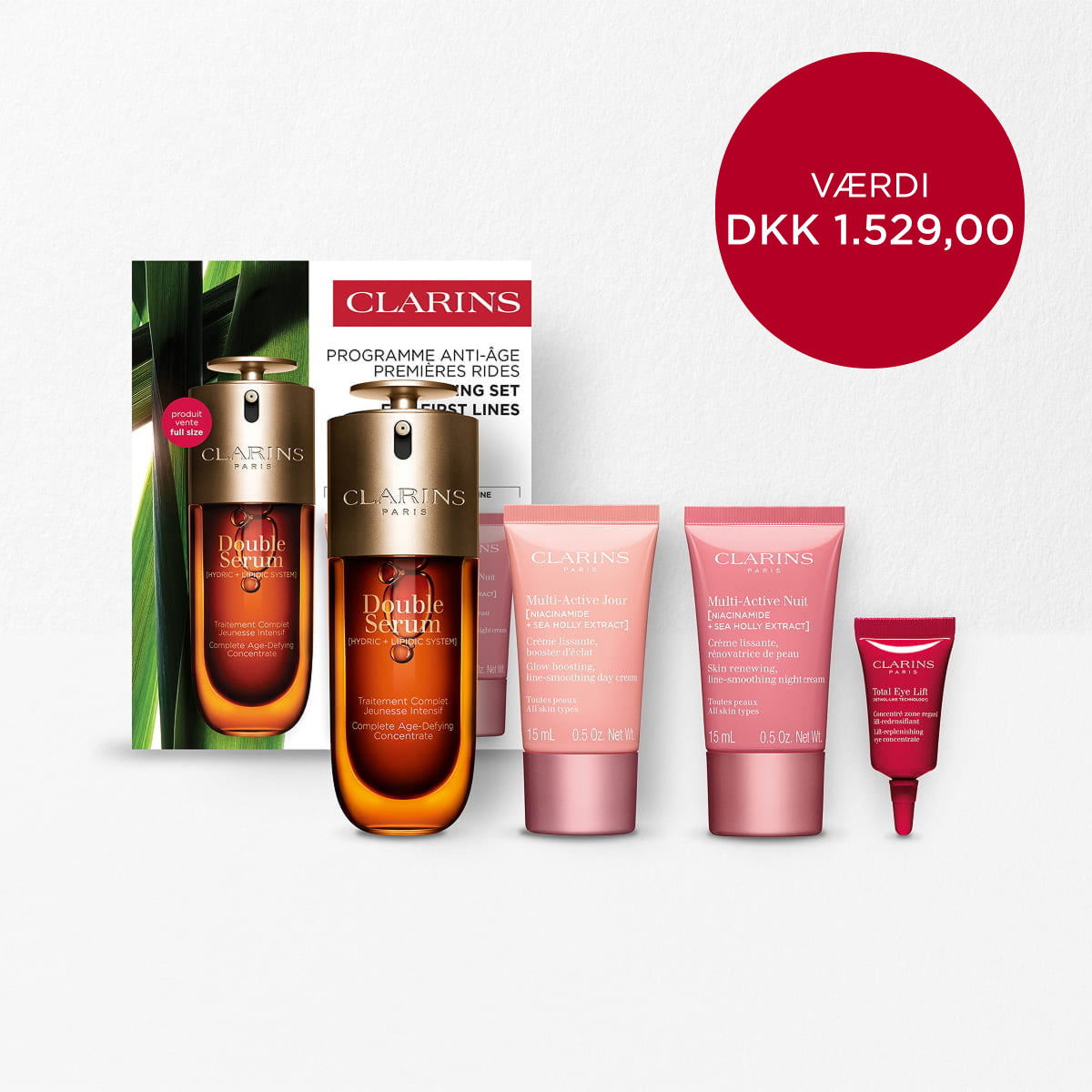 Double Serum &amp; Multi-Active Set for Younger Skin
