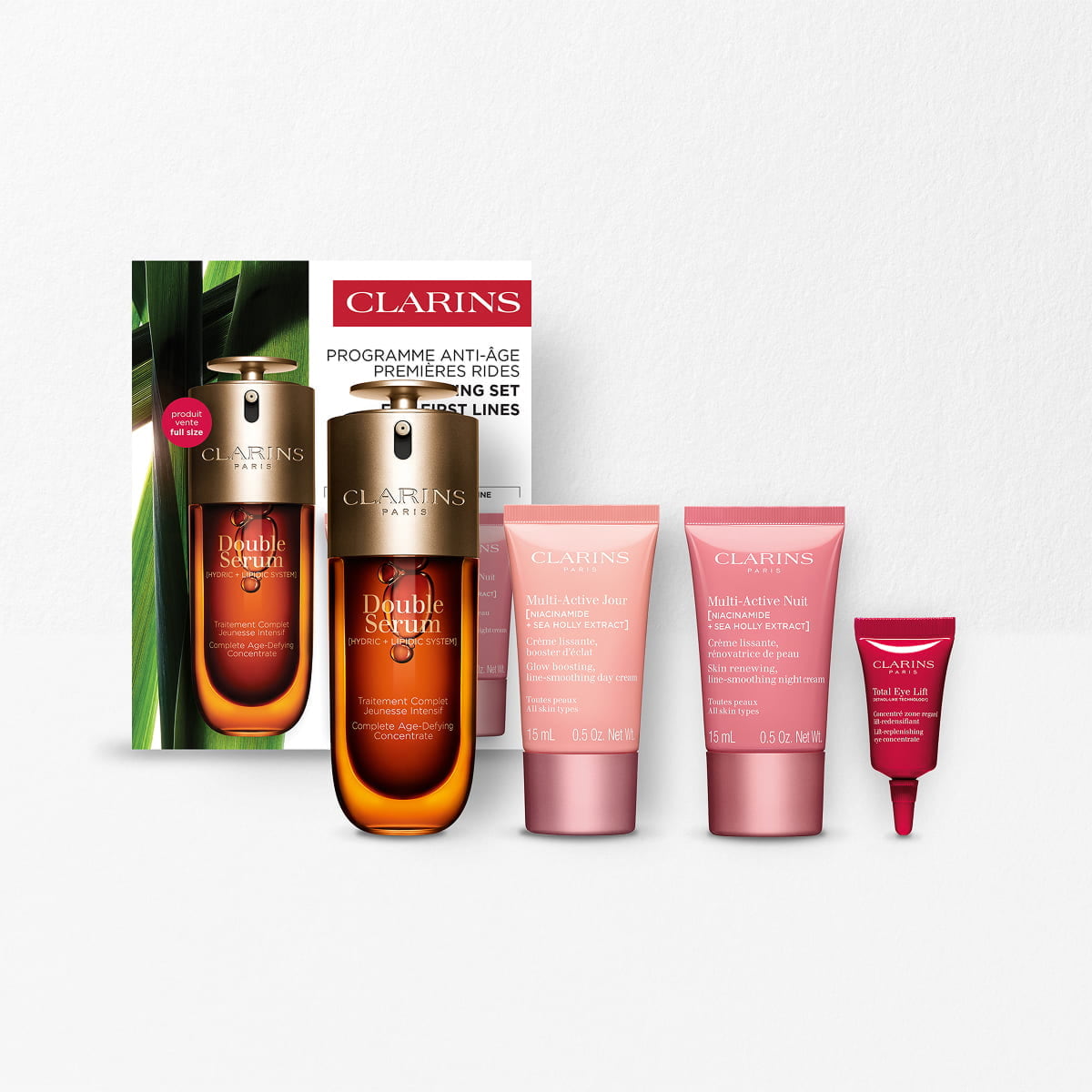 Double Serum &amp; Multi-Active Set for Younger Skin