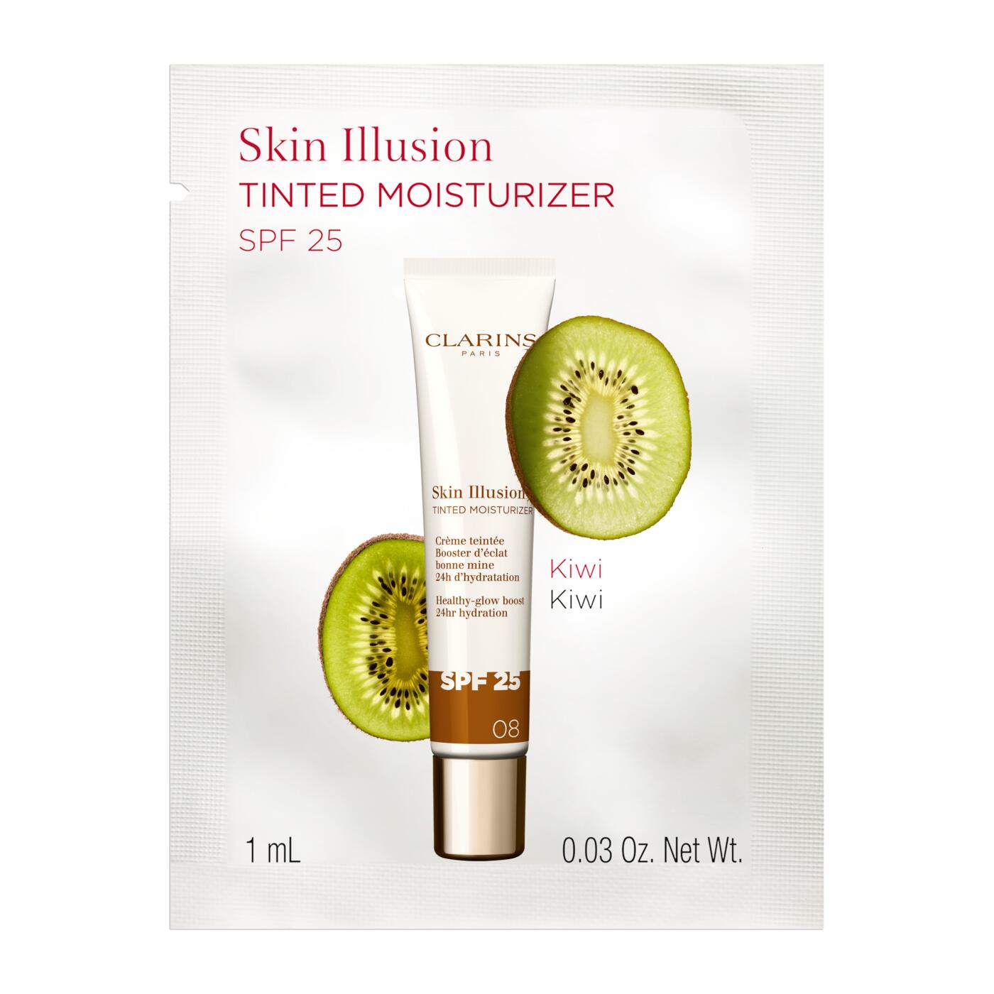 SKIN ILLUSION TINTED MOISTURIZER 08 SAMP 1ML SPF25