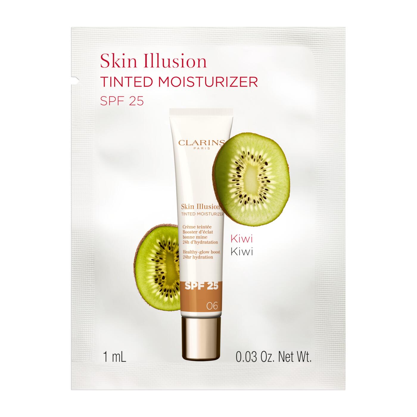 SKIN ILLUSION TINTED MOISTURIZER 06 SAMP 1ML SPF25