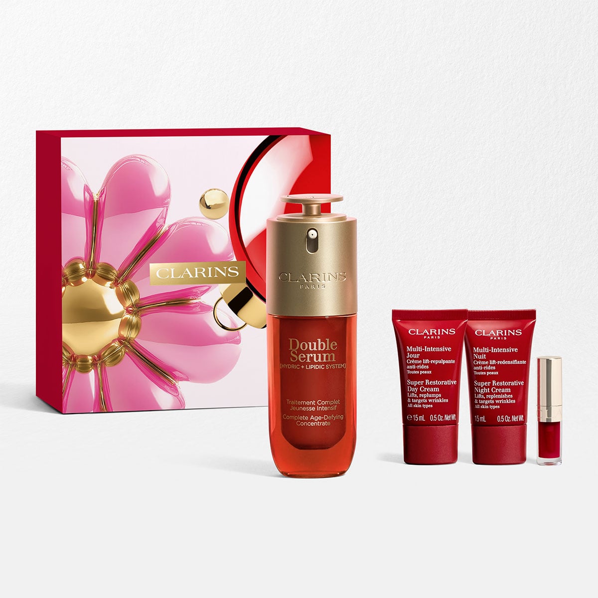 Age-Control hudplejes&aelig;t - Clarins Double Serum &amp; Super Restorative