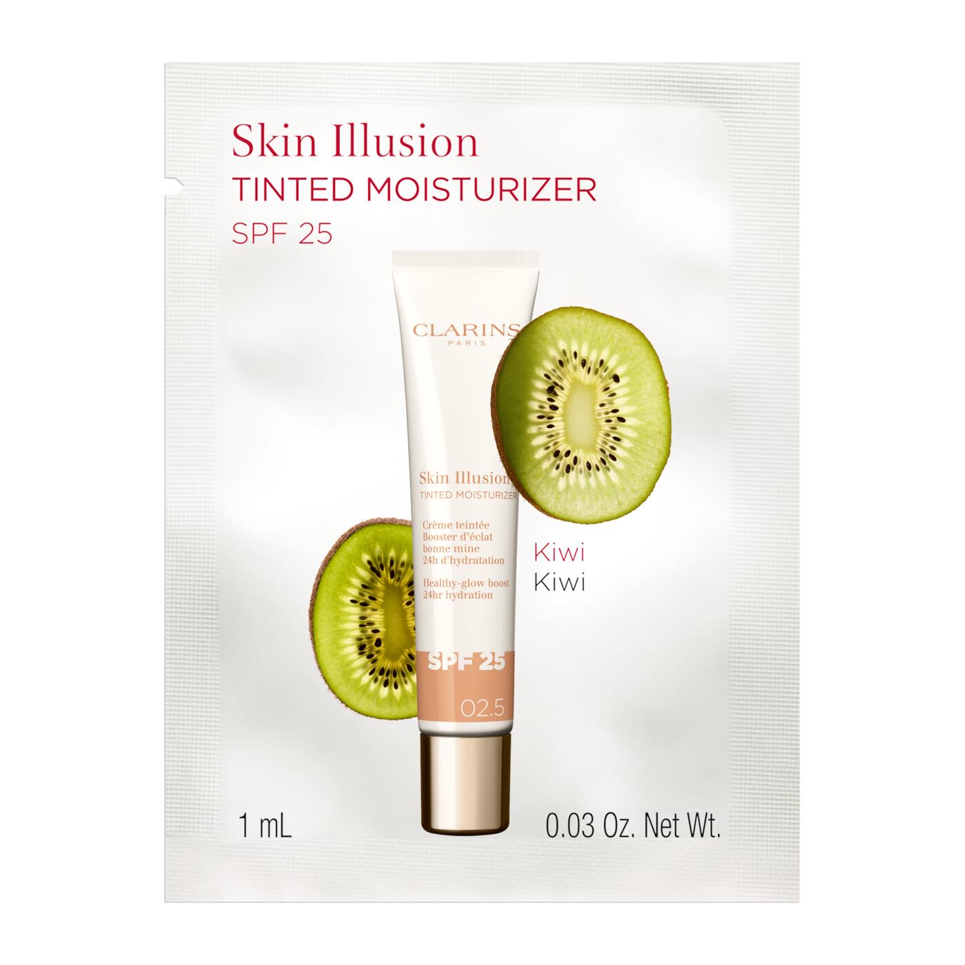 SKIN ILLUSION TINTED MOISTURIZER 02.5 SAMP 1ML SPF25